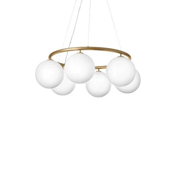 Nuura - Miira 6 Circular Lustre Brass/Opal