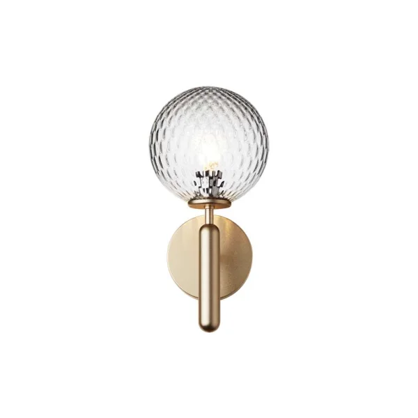 Nuura - Miira Applique Murale Brass/Optic Clear