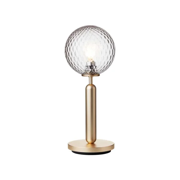 Nuura - Miira Lampe de Table Brass/Optic Clear