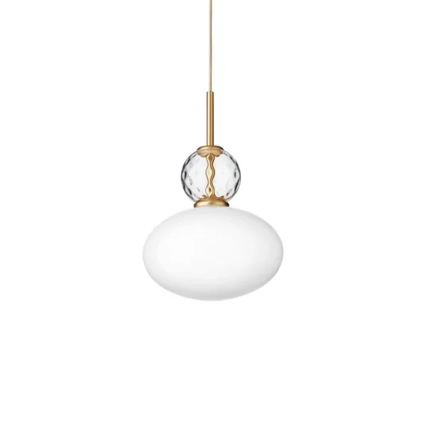 Nuura - Rizzatto 32 Suspension Opal/Satin Brass