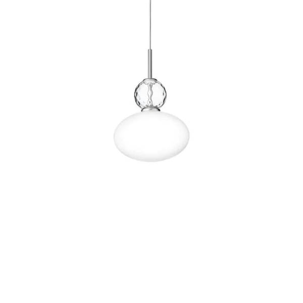 Nuura - Rizzatto 32 Suspension Satin Silver/Opal