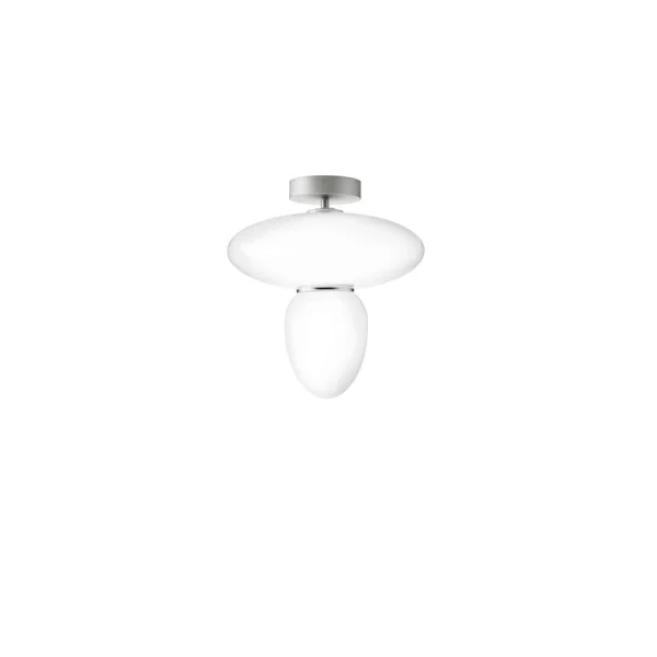 Nuura - Rizzatto 42 Plafonnier Satin Silver/Opal