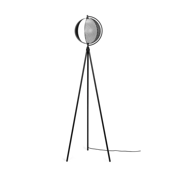 Oblure Lampe sur Pied Mondo 153 cm Noir