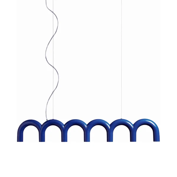 Oblure Pendule Arch 125,6 cm Bleu