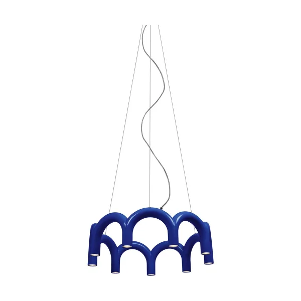 Oblure Pendule Arch circle Ø76 cm Bleu