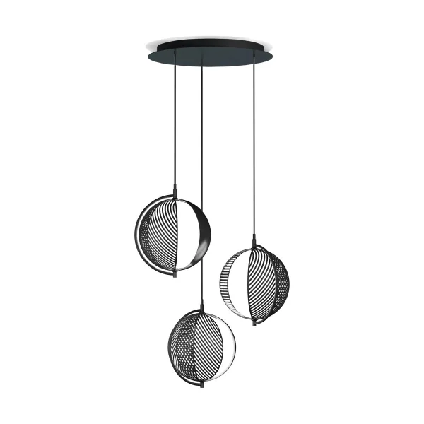 Oblure Suspension triplette Mondo Noir