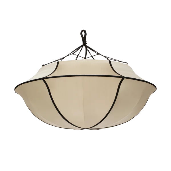 Oi Soi Oi Lampe à suspension Indochina Classic Umbrella Kit-black