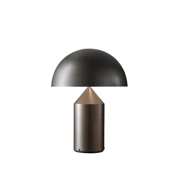 Oluce Lampe de table Atollo medium 239 métal Satin bronze