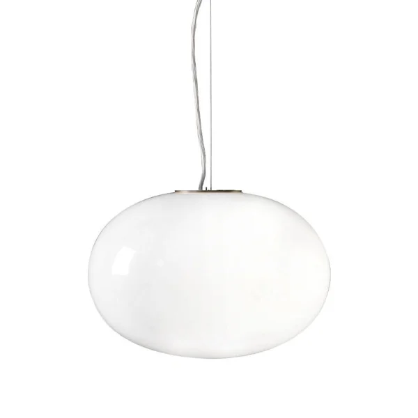 Oluce Suspension Alba 465 opale, laiton