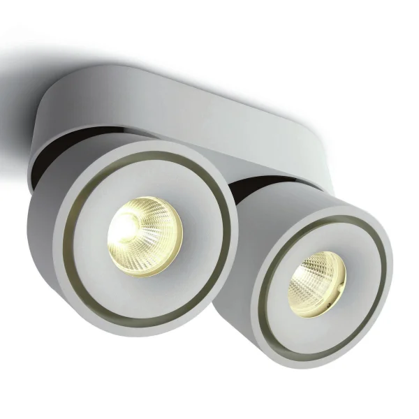 ONE Light Adjustable Display Spots - spot en saillie 2L - 16,2 x 7,8 x 4 cm - 2 x 8W LED inclus - blanc