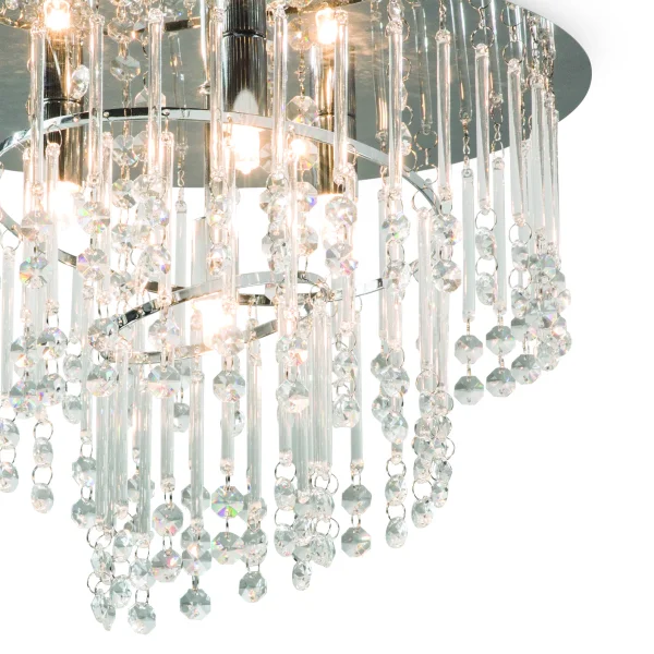 ONE Light Classic Range - plafonnier - Ø 35 x 30 cm - chrome