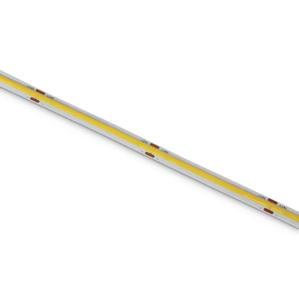 ONE Light COB Strip - largeur 0,8 cm, longueur 500 cm - 24Vdc - dimmable - 8W LED par mètre - 2700K
