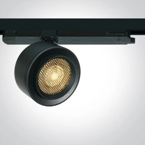 ONE Light COB Zoomable Range - track spot - Ø 11 x 6 cm - 25W LED inclus - noir