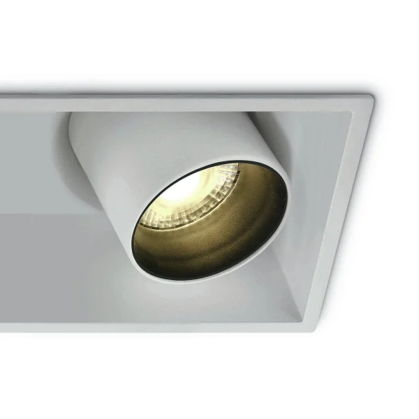 ONE Light Cylindres COB encastrés - spot encastré - 172 x 91 mm, 165 x 85 mm format encastré - 2 x 11W LED inclus - blanc