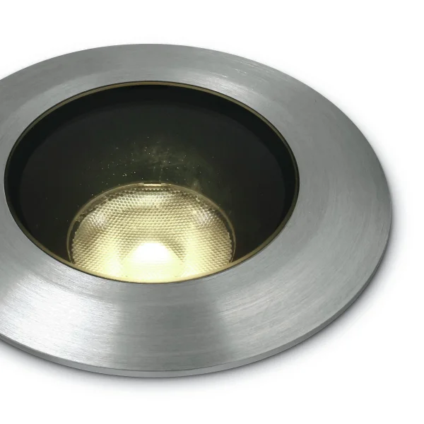 ONE Light Dark Light Inground Range - spot extérieur - Ø 85 mm, Ø 70 mm - 9W dimmable LED inclus - IP67 - aluminium