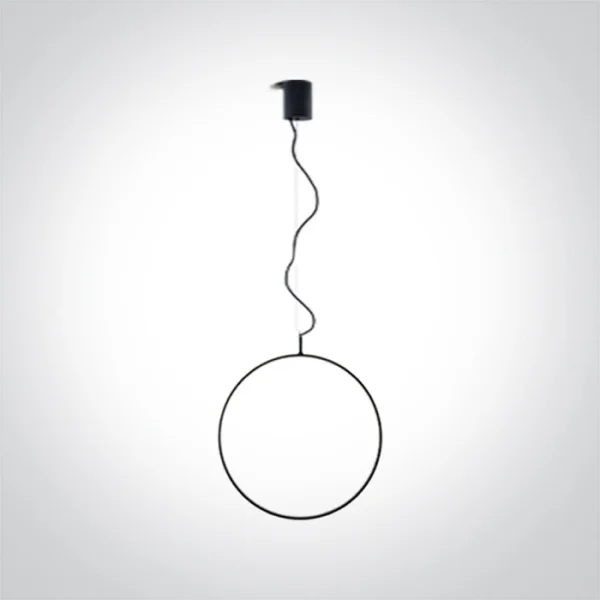 ONE Light Décorative - lampe suspendue - Ø 40 x 150 cm - 20W dimmable LED inclus - noir
