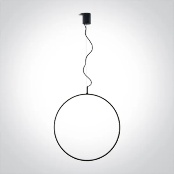 ONE Light Décorative - lampe suspendue - Ø 60 x 150 cm - 30W dimmable LED inclus - noir