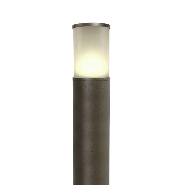 ONE Light E27 Tube Lights - lampe de jardin - Ø 10,7 x 75 cm - IP54 - brun rouille