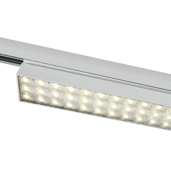 ONE Light High Power Linear - rail lumineux - système de rail triphasé - 58 x 4 x 6,4 cm - 30W LED inclus - blanc - couleur de lumière blanche