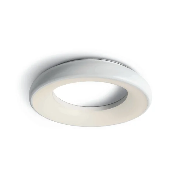 ONE Light Indoor LED - plafonnier - Ø 30 x 4,7 cm - 25W LED inclus - IP40 - blanc
