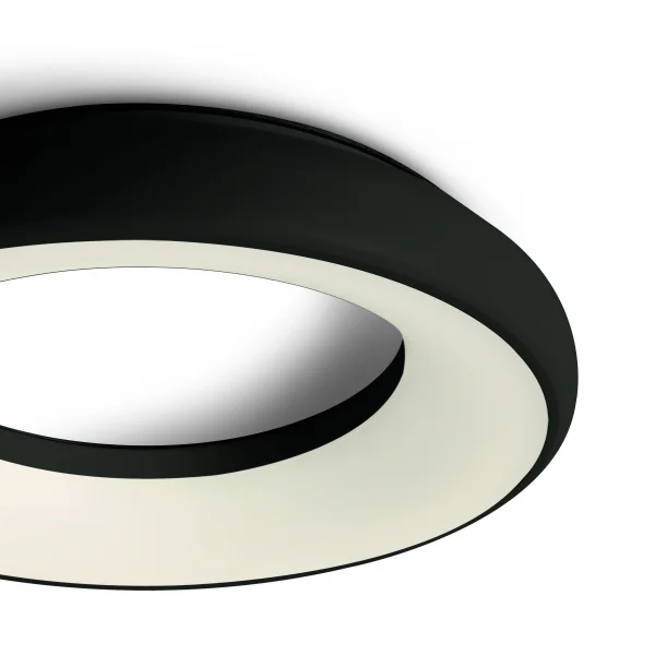 ONE Light Indoor LED - plafonnier - Ø 30 x 4,7 cm - 25W LED inclus - IP40 - noir