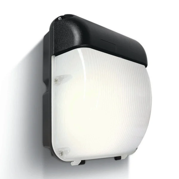 ONE Light Industrial LED Lights - plafonnier/mur extérieur - 26 x 11,5 x 30 cm - 50W LED inclus - IP65 - noir