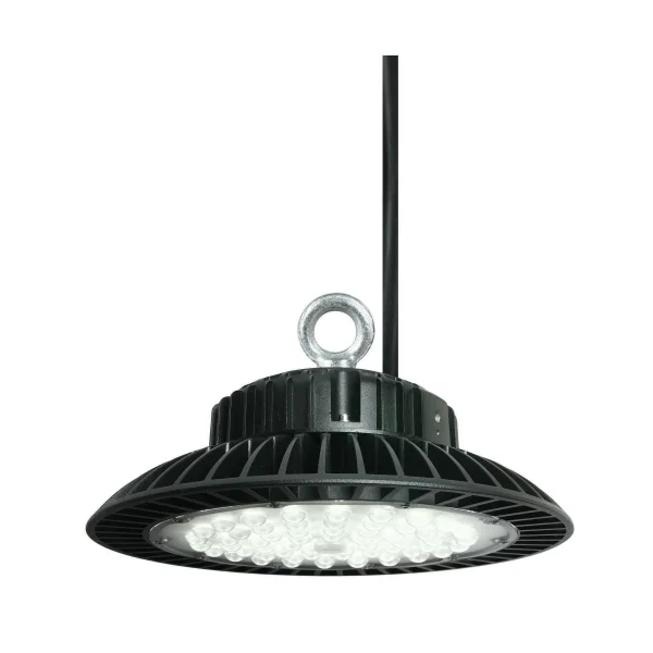 ONE Light Industrial LED UFO - plafonnier/mural extérieur - Ø 35 x 18 cm - 200W LED inclus - IP65 - noir