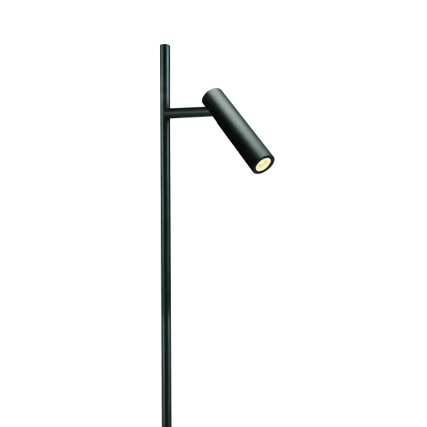 ONE Light - lampadaire - 140 cm - 3W + 8W LED inclus - noir