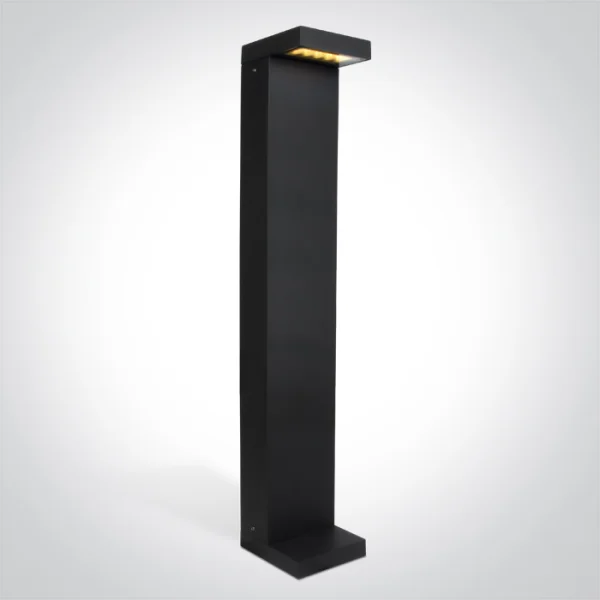 ONE Light - lampe de jardin - 70 cm - 8W LED inclus - IP65 - anthracite - couleur de lumière blanc chaud