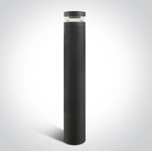ONE Light LED Bollards Range - lampe de jardin - Ø 16 x 96 cm - 20W LED inclus - IP65 - anthracite