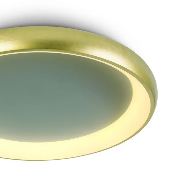 ONE Light LED Décoratif - plafonnier - Ø 61 x 8,5 cm - 50W LED inclus - or brossé
