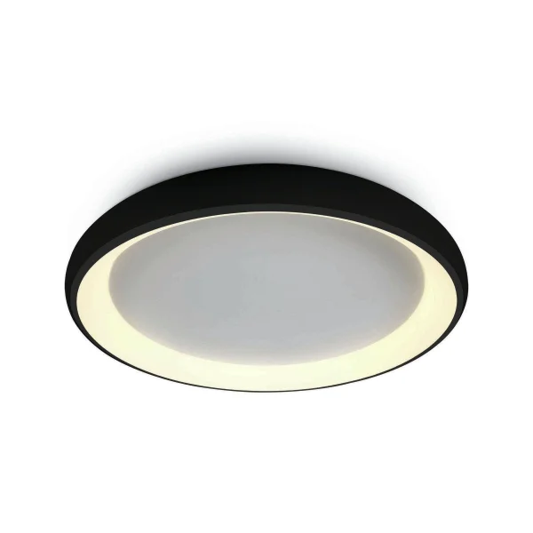 ONE Light LED Decorative Plafo - plafonnier - Ø 61 x 8,5 cm - 50W LED inclus - noir