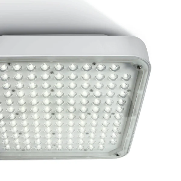 ONE Light LED High Power Boxes - plafonnier d'extérieur - 34 x 34 x 11 cm - 120W LED inclus - IP65 - blanc - couleur de lumière blanc froid