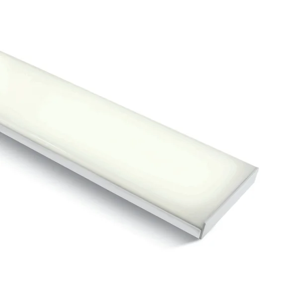 ONE Light LED Linear Floating Light - plafonnier - 120 x 12 x 2 cm - 48W LED inclus - blanc - couleur de lumière blanche