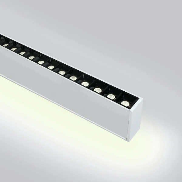 ONE Light LED Linear Profiles - lampe suspendue - 130 x 7 x 3,5 cm - 40W + 20W LED inclus - blanc - couleur de lumière blanche