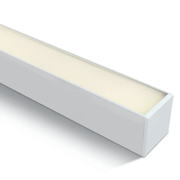 ONE Light LED Linear Profiles - plafonnier/ suspensions - 120 x 7,5 x 7,5 cm - 40W LED inclus - blanc - couleur de lumière blanche