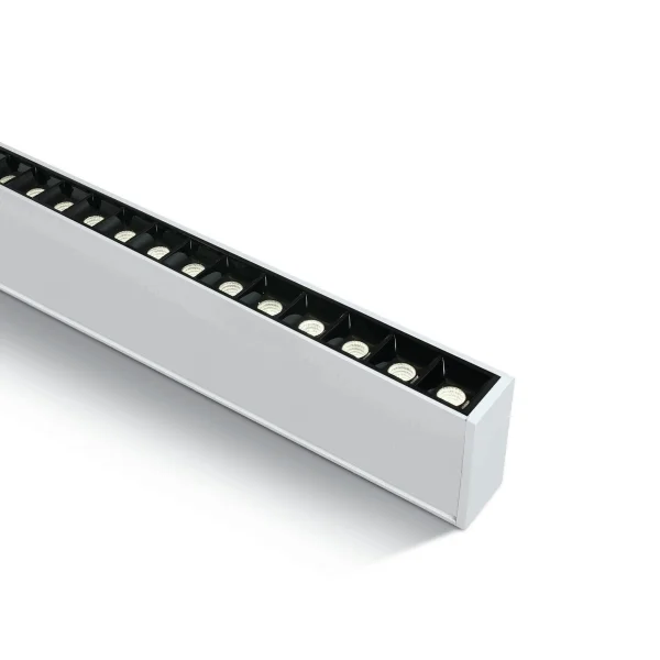 ONE Light LED Linear Profiles - plafonnier/pendentif - 130 x 7 x 3,5 cm - 40W LED inclus - blanc - couleur de lumière blanc chaud