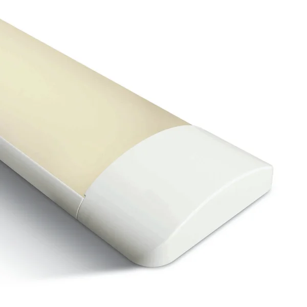 ONE Light LED Linear Range - plafonnier - 120 x 12 x 3 cm - 48W LED inclus - blanc - couleur de lumière blanc chaud