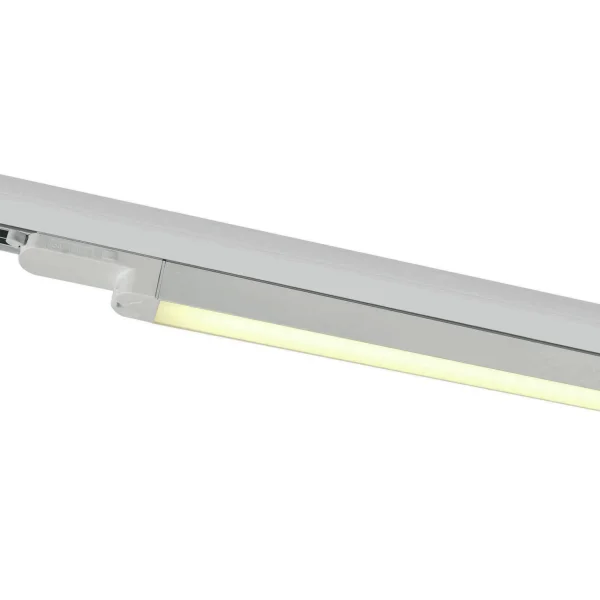 ONE Light LED Linear Track Light - Système de rail triphasé - 65 x 3 x 3 cm - 16W LED inclus - blanc - couleur de lumière blanc chaud