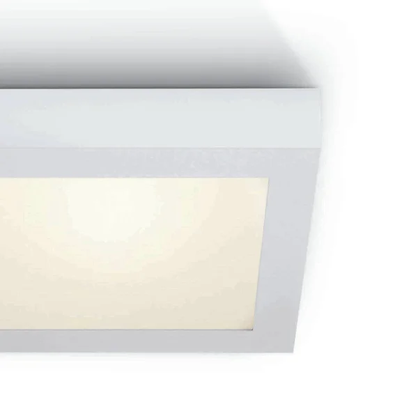 ONE Light LED Panel Plafo Square - plafonnier - 30 x 30 x 3,9 cm - 30W LED inclus - IP40 - blanc - couleur de lumière blanc chaud