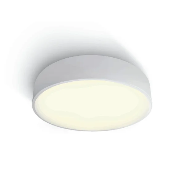 ONE Light LED Project Plafo - plafonnier - Ø 40 x 10,6 cm - 25W LED inclus - blanc - couleur de lumière blanche