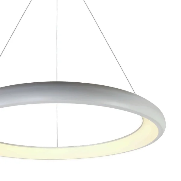 ONE Light LED Suspension Rings - lampe suspendue - Ø 61 x 120 cm - 50W LED inclus - blanc