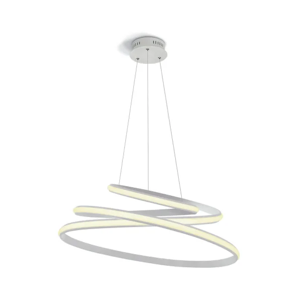 ONE Light LED Suspension Rings - lampe suspendue - Ø 65 x 150 cm - 45W LED inclus - blanc