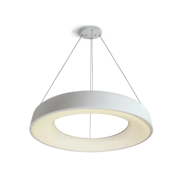 ONE Light LED Suspension Rings - lampe suspendue - Ø 78 x 150 cm - 80W LED inclus - blanc