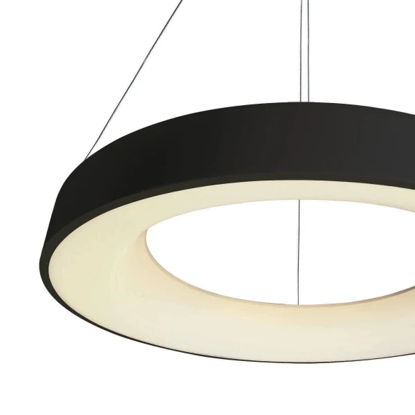 ONE Light LED Suspension Rings - lampe suspendue - Ø 78 x 150 cm - 80W LED inclus - noir