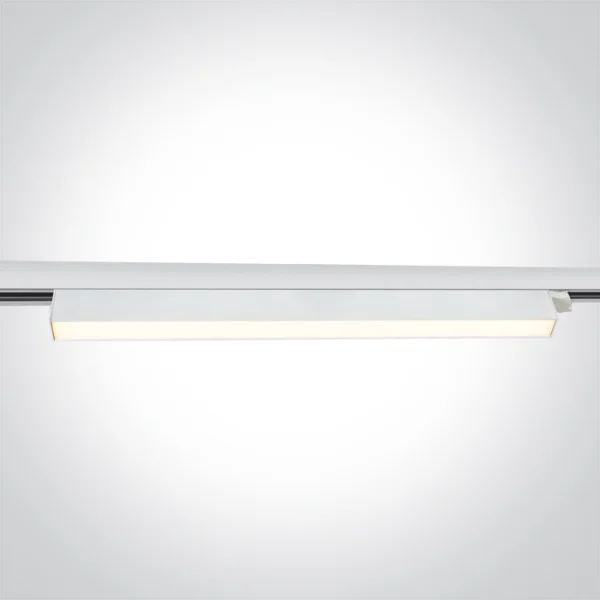 ONE Light Linear Box Lights CCT V - spot sur rail - 96,4 x 3,8 x 5,5 cm - 48W LED inclus - blanc
