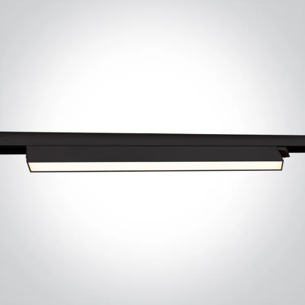 ONE Light Linear Box Lights CCT V - spot sur rail - 96,4 x 3,8 x 5,5 cm - 48W LED inclus - noir