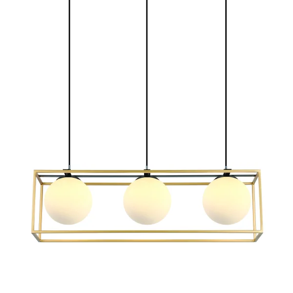 ONE Light Nordic Decorative Range - lampe suspendue - 70 x 120 cm - laiton