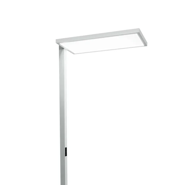 ONE Light Office Floor Stand Range - lampadaire - 200 cm - 60W dimmable LED inclus - blanc
