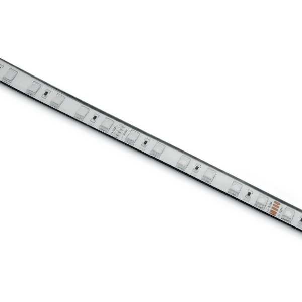 ONE Light Outdoor RGB Strip - largeur 1,2 cm, longueur 500 cm - 24Vdc - dimmable - 14,4W LED par mètre - IP68 - RGB